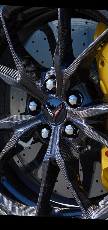 Close-Up of the 2026 Chevy Corvette ZR1 Rims