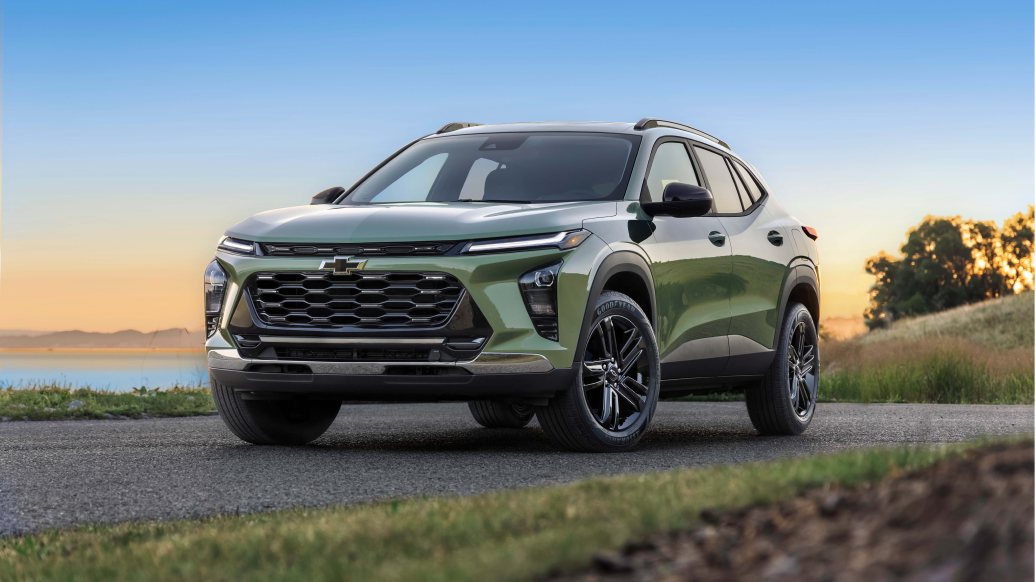 2023 Chevy Blazer Parked Overlooking A Lake