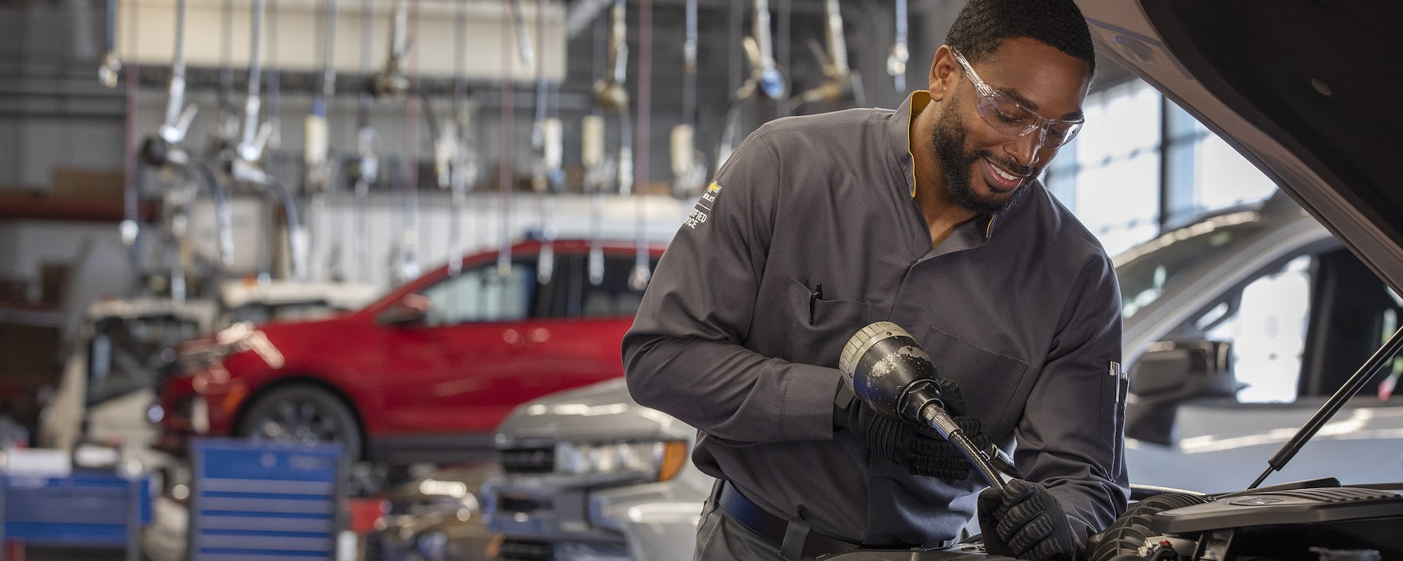 Chevy store oil change