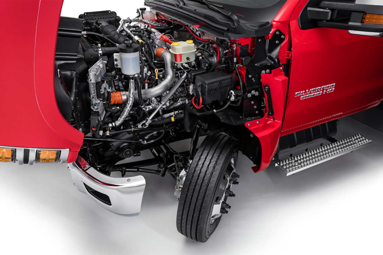 Silverado Chassis Cab: Wheel Cut Design