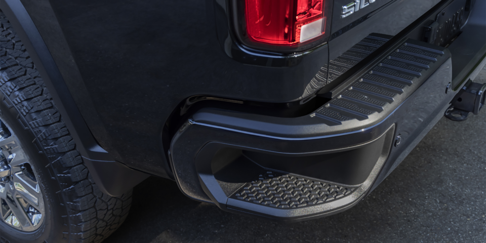 Close-up of the Taillight And Rear Impact Bar
