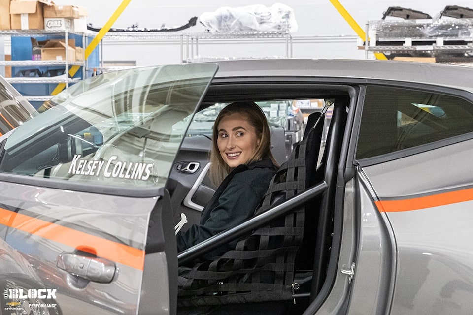 The fact the car was No. 001 was unknown to Kelsey Collins.