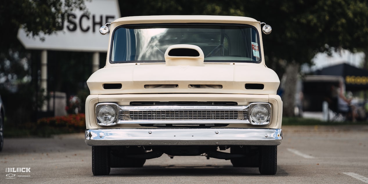 1966 Chevy C10 Custom Truck Head On View