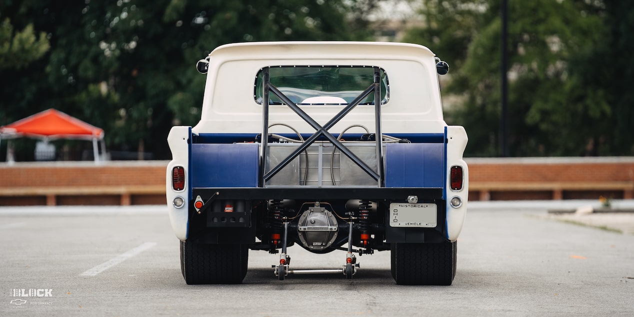 1966 Chevy C10 Custom Truck Rear View