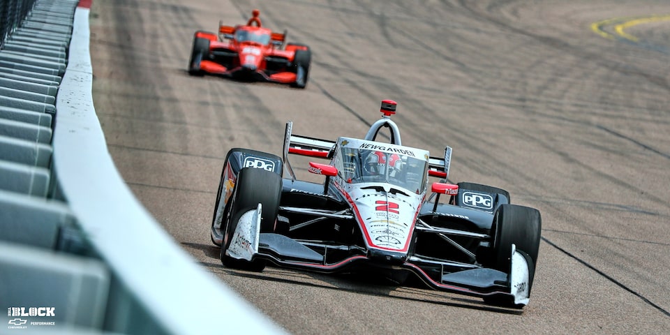 El equipo Chevy obtuvo cinco de los seis lugares posibles en el podio en el fin de semana de doble competición de Iowa.