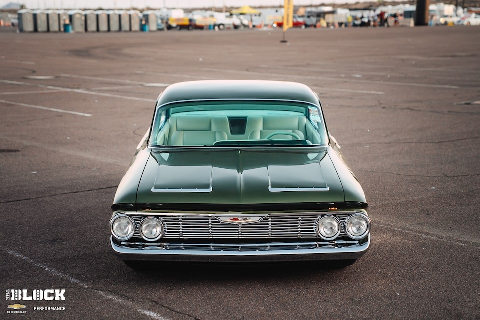 Este Impala 1961 llamado "Dirty Martini" es un encargo único de Big Oak Garage.