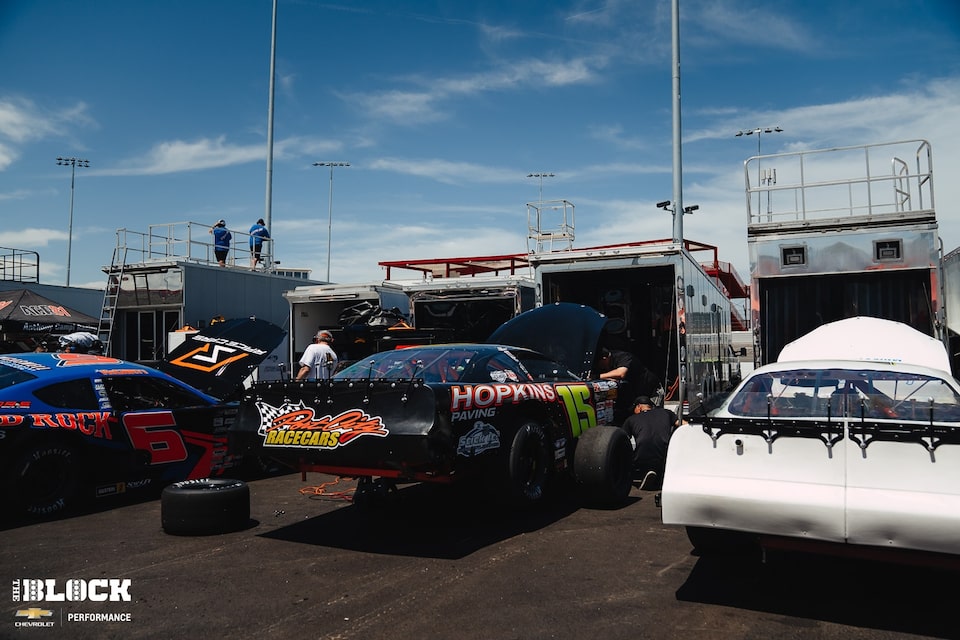 Mike Hopkins (15) has won several races with the CT400.