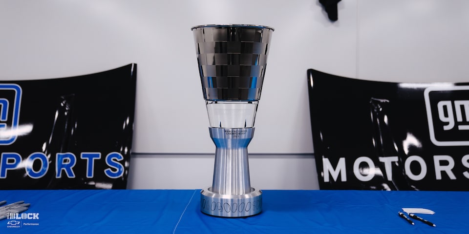 Trophies like this one are the goal for everyone at the GM Charlotte Technical Center.