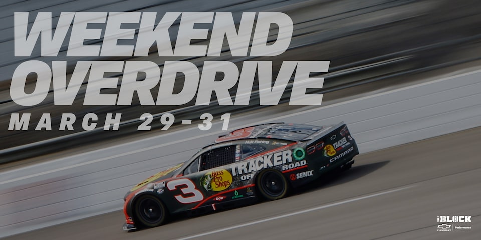 Weekend Overdrive: March 29-31